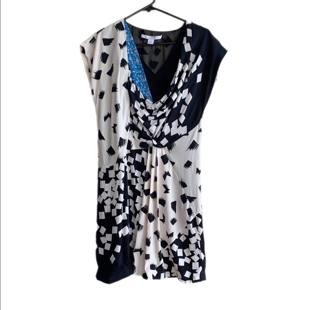 DVF | Printed Jersey Dress | Sz 8